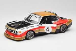 BMW 3.5 CSL E9 Gruppe 5 #4 J. Fitzpatrick / T. Walkinshaw Silverstone Winner 1976 Minichamps 1:18 180762004 Metal — billede 2 af 8