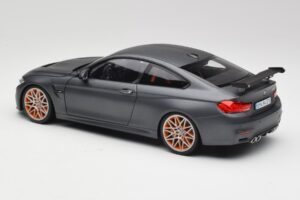 BMW M4 F82 GTS Frozen Grå Minichamps 1:18 80432411555 Metal — billede 7 af 8