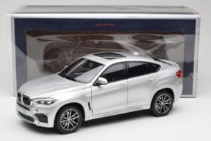 BMW X6 M F86 Sølv Norev 1:18 183200 Metal — billede 8 af 8