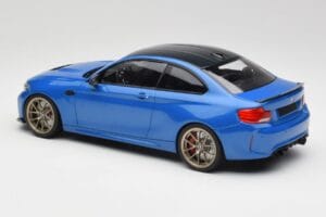 BMW M2 F87 CS Misano Blå & Guld Hjul Minichamps 1:18 155021027 Metal — billede 5 af 6