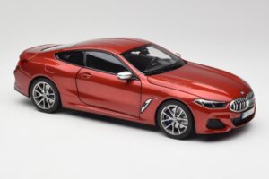 BMW M850i G15 Orange Metallic Norev 1:18 183285 Metal — billede 6 af 8