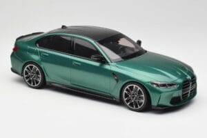 BMW M3 G80 Isle of Man Green Minichamps 1:18 155020200 Metal — billede 4 af 6