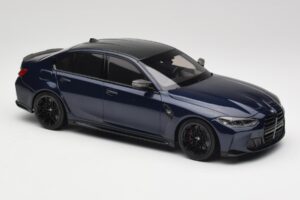 BMW M3 G80 Portimao Blue Minichamps 1:18 155020201 Metal — billede 4 af 6