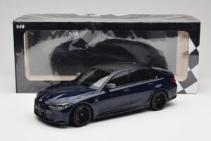 BMW M3 G80 Portimao Blue Minichamps 1:18 155020201 Metal — billede 6 af 6