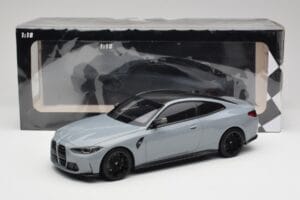 BMW M4 G82 Brooklyn Grå Minichamps 1:18 155020124 Metal — billede 6 af 6