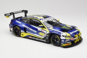 BMW M4 GT3 G82 #46 A. Farfus / V. Rossi Team WRT 24 Hours of Spa 2023 Minichamps 1:18 113232646 Metal — billede 6 af 8