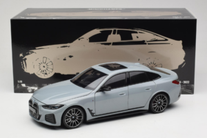 BMW i4 G26 Grey Metallic Minichamps 1:18 110023010 Metal — billede 8 af 8
