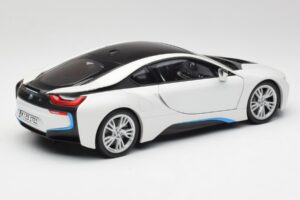 BMW i8 Crystal Hvid Paragon 1:18 80432336841 Metal — billede 3 af 8