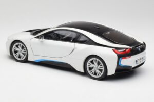 BMW i8 Crystal Hvid Paragon 1:18 80432336841 Metal — billede 7 af 8