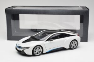 BMW i8 Crystal Hvid Paragon 1:18 80432336841 Metal — billede 8 af 8