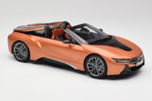 BMW i8 Roadster E-Kobber Minichamps 1:18 80432454784 Metal — billede 4 af 6
