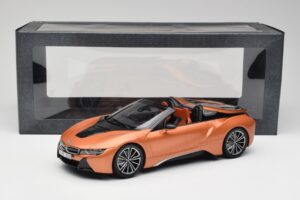 BMW i8 Roadster E-Kobber Minichamps 1:18 80432454784 Metal — billede 6 af 6