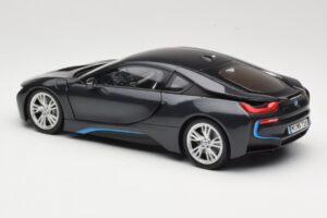 BMW i8 Sophisto Grey Minichamps 1:18 80432336842 Metal — billede 7 af 8