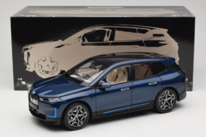 BMW iX Blue Metallic Minichamps 1:18 110023100 Metal — billede 8 af 8