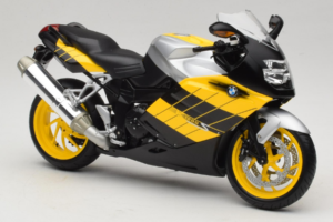 BMW K1200S Gul Sort Minichamps 1:10 80430309224 Metal — billede 6 af 8