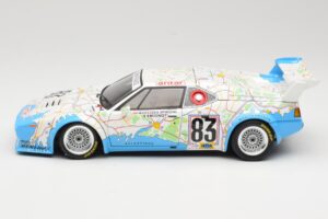 BMW M1 #83 D. Quester / D. Pironi / M. Mignot 24 Hours of Le Mans 1980 Minichamps 1:18 80430137893 Metal — billede 4 af 8