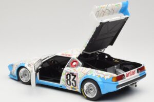 BMW M1 #83 D. Quester / D. Pironi / M. Mignot 24 Hours of Le Mans 1980 Minichamps 1:18 80430137893 Metal — billede 5 af 8