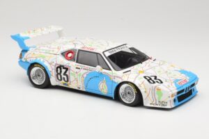 BMW M1 #83 D. Quester / D. Pironi / M. Mignot 24 Hours of Le Mans 1980 Minichamps 1:18 80430137893 Metal — billede 6 af 8