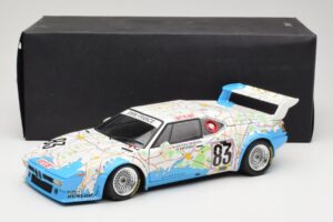 BMW M1 #83 D. Quester / D. Pironi / M. Mignot 24 Hours of Le Mans 1980 Minichamps 1:18 80430137893 Metal — billede 8 af 8