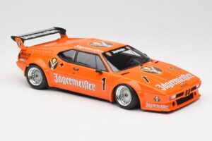 BMW M1 Auto Maass Jagermeister #1 B. König DRT Wunstorf 1982 Minichamps 1:18 155822901 Metal — billede 4 af 6