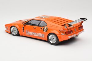 BMW M1 Auto Maass Jagermeister #1 B. König DRT Wunstorf 1982 Minichamps 1:18 155822901 Metal — billede 5 af 6