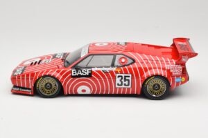 BMW M1 BASF GS Sport #35 H-J. Stuck / H. Heyer 6 Hours of Silverstone 1981 Minichamps 1:18 155812935 Metal — billede 3 af 6