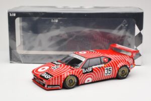 BMW M1 BASF GS Sport #35 H-J. Stuck / H. Heyer 6 Hours of Silverstone 1981 Minichamps 1:18 155812935 Metal — billede 6 af 6