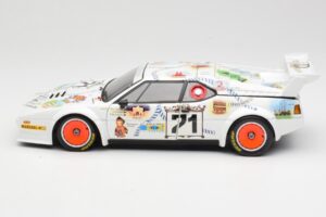 BMW M1 #83 Danner Bayern C. Danner / L. Oberndorfer 24 Hours of Le Mans 1981 Minichamps 1:18 80430306592 Metal — billede 4 af 8