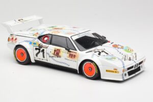 BMW M1 #83 Danner Bayern C. Danner / L. Oberndorfer 24 Hours of Le Mans 1981 Minichamps 1:18 80430306592 Metal — billede 6 af 8