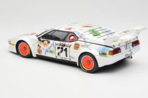 BMW M1 #83 Danner Bayern C. Danner / L. Oberndorfer 24 Hours of Le Mans 1981 Minichamps 1:18 80430306592 Metal — billede 7 af 8