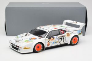 BMW M1 #83 Danner Bayern C. Danner / L. Oberndorfer 24 Hours of Le Mans 1981 Minichamps 1:18 80430306592 Metal — billede 8 af 8
