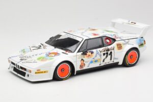 BMW M1 #83 Danner Bayern C. Danner / L. Oberndorfer 24 Hours of Le Mans 1981 Minichamps 1:18 80430306592 Metal