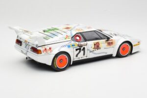 BMW M1 #83 Danner Bayern C. Danner / L. Oberndorfer 24 Hours of Le Mans 1981 Minichamps 1:18 80430306592 Metal — billede 3 af 8