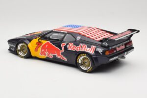 BMW M1 Group B Team Red Bull #7 D. Quester / A. Riccitelli Class Winners HSR Daytona Classic 2017 Minichamps 1:18 155172907 M — billede 5 af 6