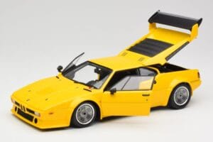BMW M1 Gul Minichamps 1:18 180792998 Metal — billede 2 af 8