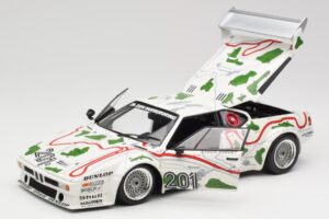 BMW M1 Procar #201 BMW Motorsport H. Stuck / N. Piquet 1000km Nürburgring 1980 Minichamps 1:18 180802901 Metal — billede 2 af 8