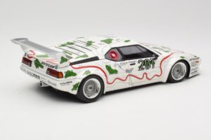 BMW M1 Procar #201 BMW Motorsport H. Stuck / N. Piquet 1000km Nürburgring 1980 Minichamps 1:18 180802901 Metal — billede 3 af 8