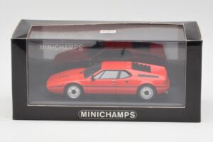 BMW M1 Rød Minichamps 1:43 430025022 Metal — billede 4 af 4