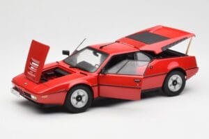 BMW M1 Rød Norev 1:18 183220 Metal — billede 2 af 8