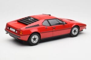 BMW M1 Rød Norev 1:18 183220 Metal — billede 3 af 8