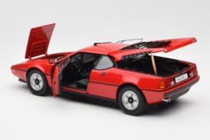 BMW M1 Rød Norev 1:18 183220 Metal — billede 5 af 8