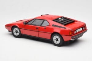 BMW M1 Rød Norev 1:18 183220 Metal — billede 7 af 8