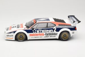BMW M1 Schnitzer #2 H-J. Stuck Winner Deutsche Automobil Rennsport Trophy Zolder 1982 Minichamps 1:18 155822902 Metal — billede 3 af 6