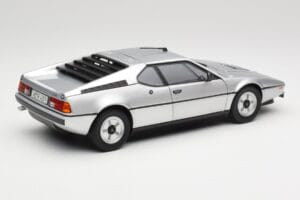 BMW M1 Sølv Metallic Norev 1:18 183226 Metal — billede 3 af 8