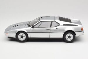 BMW M1 Sølv Metallic Norev 1:18 183226 Metal — billede 4 af 8