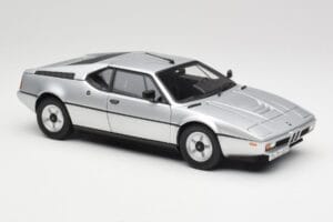 BMW M1 Sølv Metallic Norev 1:18 183226 Metal — billede 6 af 8
