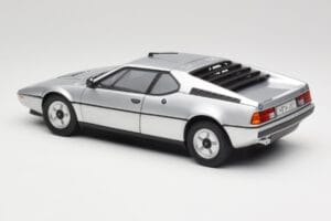 BMW M1 Sølv Metallic Norev 1:18 183226 Metal — billede 7 af 8