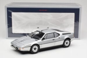 BMW M1 Sølv Metallic Norev 1:18 183226 Metal — billede 8 af 8
