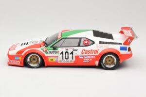 BMW M1 Winther Racing K. Winther / D. Mercer 24 Hours of Le Mans 1984 Minichamps 1:18 155842901 Metal — billede 3 af 6