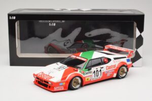 BMW M1 Winther Racing K. Winther / D. Mercer 24 Hours of Le Mans 1984 Minichamps 1:18 155842901 Metal — billede 6 af 6